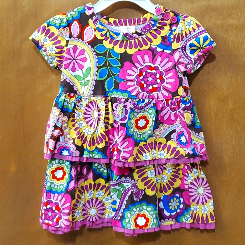 Hanna Andersson pink floral dress